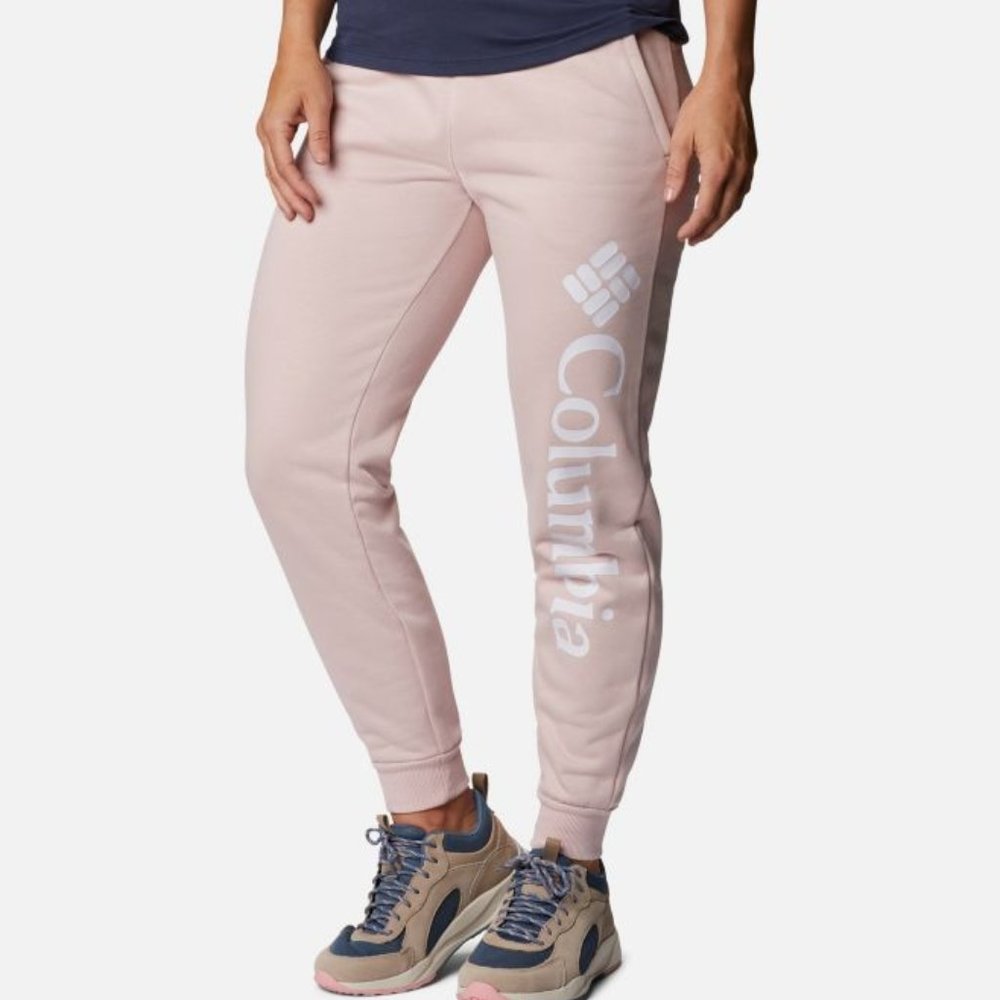 NWT Ladies Columbia Logo Fleece Jogger Pants XL